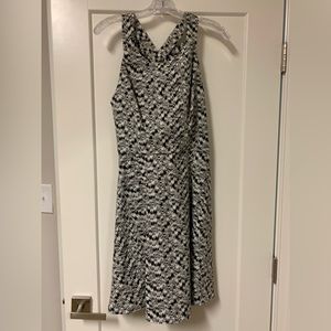 Jessica Simpson black and white sundress